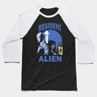 Mega Cycle Alien Baseball T-Shirt